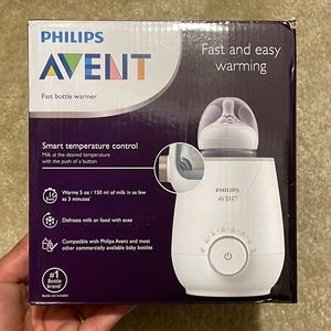 NEW—Philips Avent Fast Baby Bottle Warmer With Auto Shut Off
